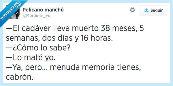 Matar,38,5,16,Memoria,exacto,hora,minuto,asesino,recordar,saber