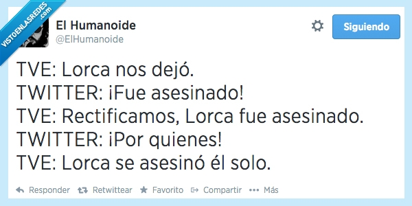 Twitter,TVE,manipulacion,noticias,lorca,matar,asesinar,mismo,solo,facha