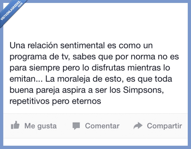 Los Simpson,moraleja,eterno,repetitivo,vida,durar,emitir,emitan,pareja,novia,novio,programa,sentimental,relacion