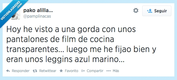 cocina,papel,transparente,film,leggins,gorda,apretado,azul marino