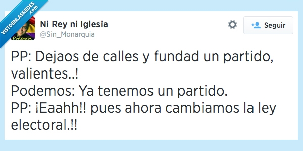 393213 - Cuidadito, que a veces las amenazas se cumplen por @Sin_monarquia