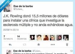 Enlace a Sin agua ni na', Rowling va a lo loco por la vida por @Tuitero_