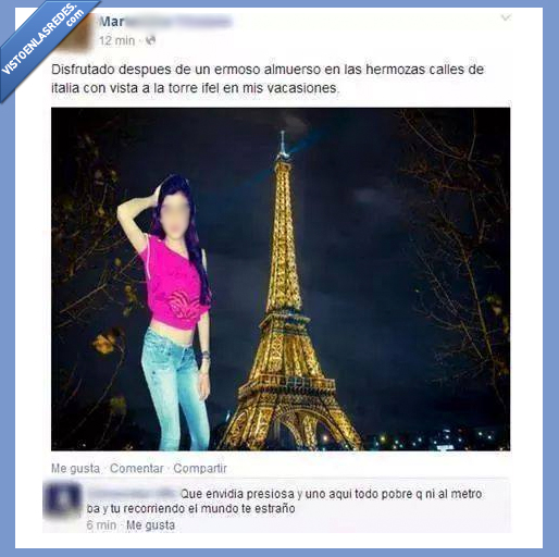 torre eiffel,montaje,paris,mentira,envidia,almorzando de noche,italia,ifel