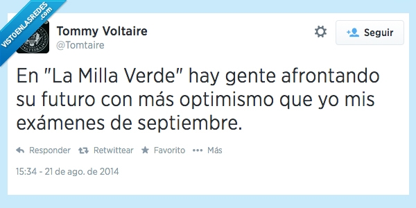 recuperacion,septiembre,examen,pena capital,muerte,sentencia,carcel,optimismo,futuro,afrontar,gente,pelicula,la milla verde