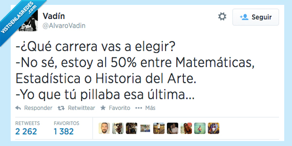 matematicas,estadistica,historia del arte,error,calcular,porcentaje,50,mitad,tonto,consejo,mejor