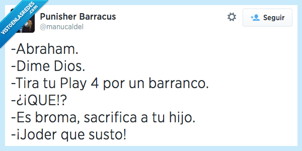 abraham,dios,sacrificar,hijo,play,playstation,playstation 4,play4,ps4,ps 4,susto,barranco