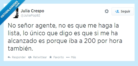 policía,twitter,multa,velocidad,agente,seguir,tambien,perseguir,persecucion