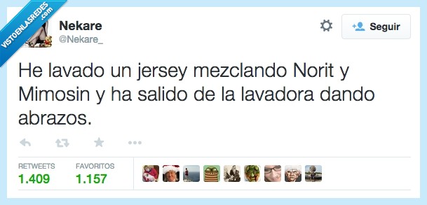 dando,lavadora,sudadera,abrazos,Twitter,Lavar,Mimosin,Norit