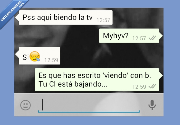 viendo,ver,tv,error,biendo,myhyv,mujer y hombres y viceversa,coeficiente intelectual,whatsapp