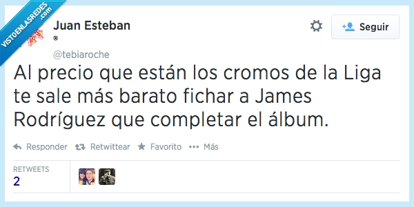 cromos,futbol,precios,barato,fichar,james rodriguez