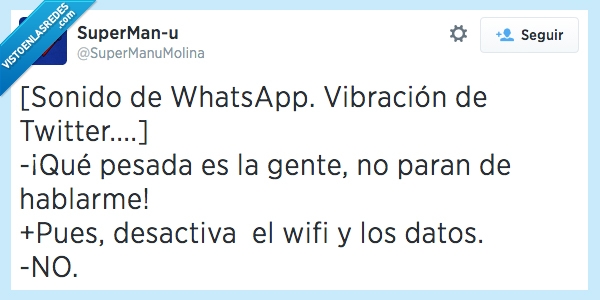 gente pesada,datos,wifi,móvil,alerta,sonido,twitter,whatsapp