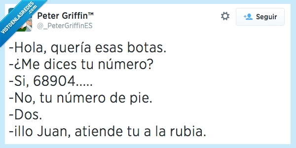 Retraso mental grado 2,Rubia,Twitter,Tienda