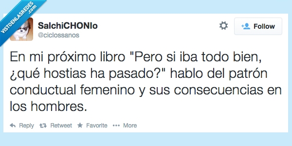 patrón,conductual,femenino,mujer,todo,bien,cambiar,opinion,consecuencias,hombres
