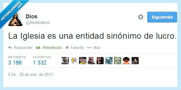 iglesia,dios,lucro,sinónimo,sin animo,dinero,ganar