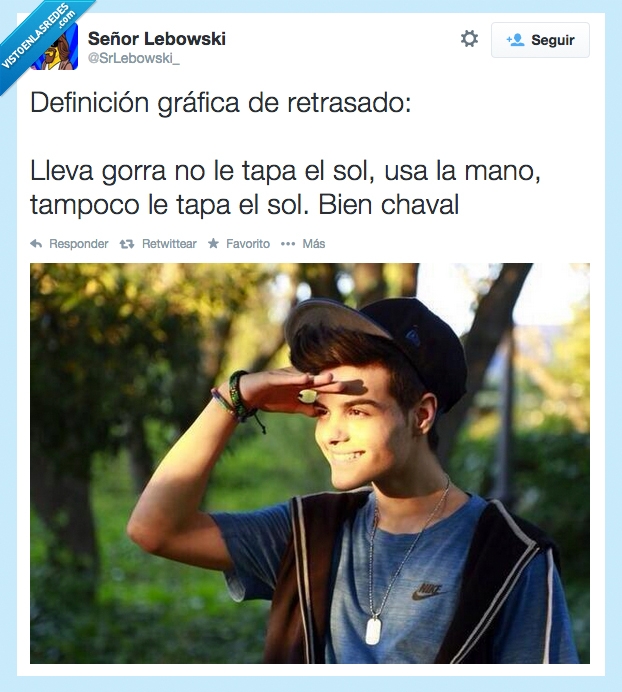 Humor,Abraham Mateo,Twitter,tapar,sol,cara,gorra,ojos,mirar