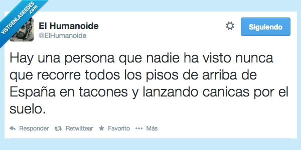 arriba,piso,canica,zapato,tacones,vecinos,ruido