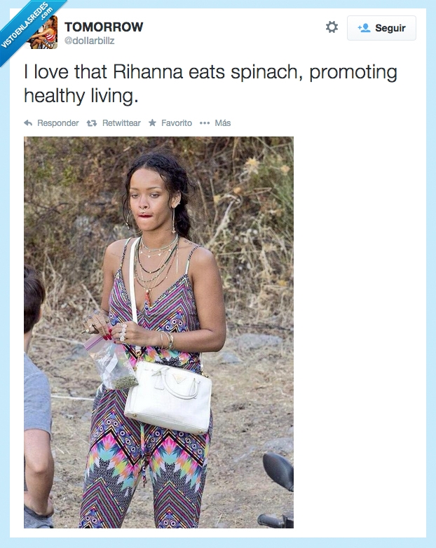 fumar,porro,bolsa,espinacas,espinacas de liar,rihanna,maria