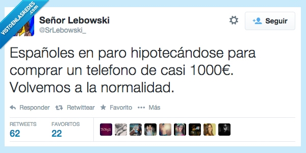 caro,precio,hipotecar,dinero,pagar,Twitter,Españoles,iPhone