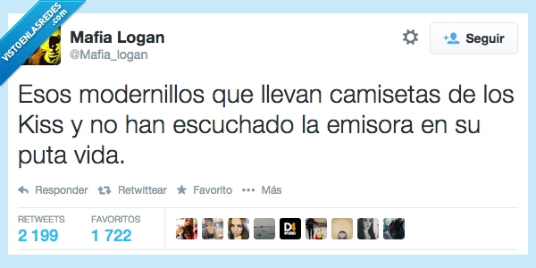 Kiss,emisora,camiseta,en su vida,kissfm,grupo,rock