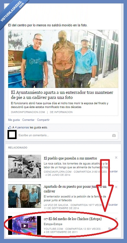 estopa,relacionadas,noticias,cachondos,Chichos,Facebook,Cadaver,el del medio de los chichos