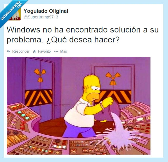 windows,error,problema,solucion,los simpson,arreglar