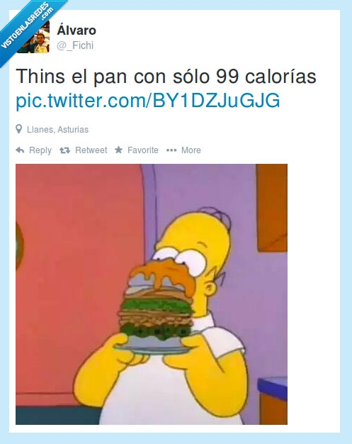 pan,thins,engordar,relleno,gordaco,homer simpson