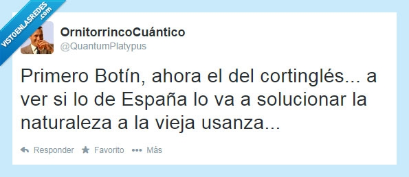 el corte inglés,botín,muerte,españa,vieja usanza,la naturaleza es sabia