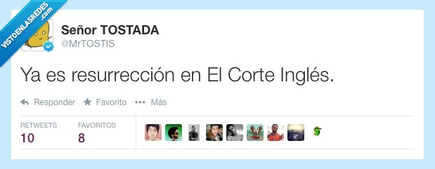 resurrección,Corte Inglés,ci