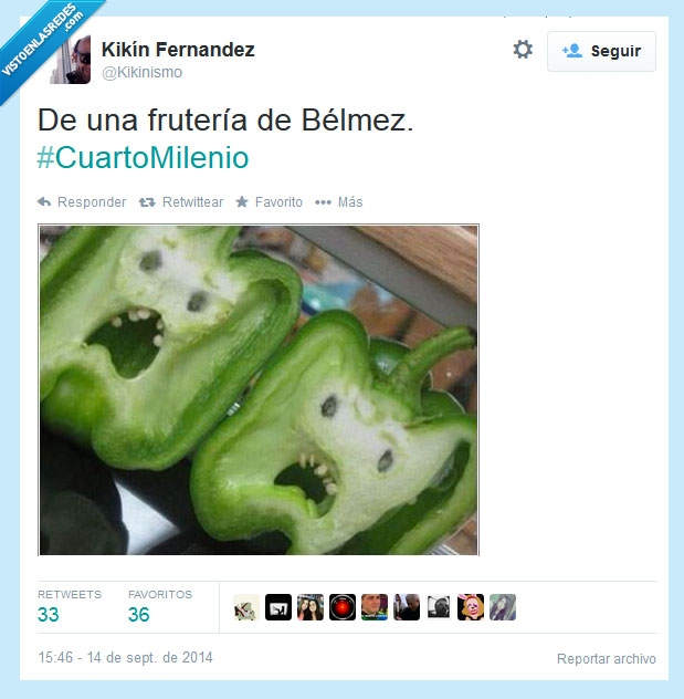 Cuarto Milenio,apariciones,frutería,pimientos,caras,Bélmez