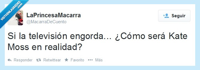 Exageración,Engordar,Televisión,Anorexicas,Modelos,Kate Moss,Delgada