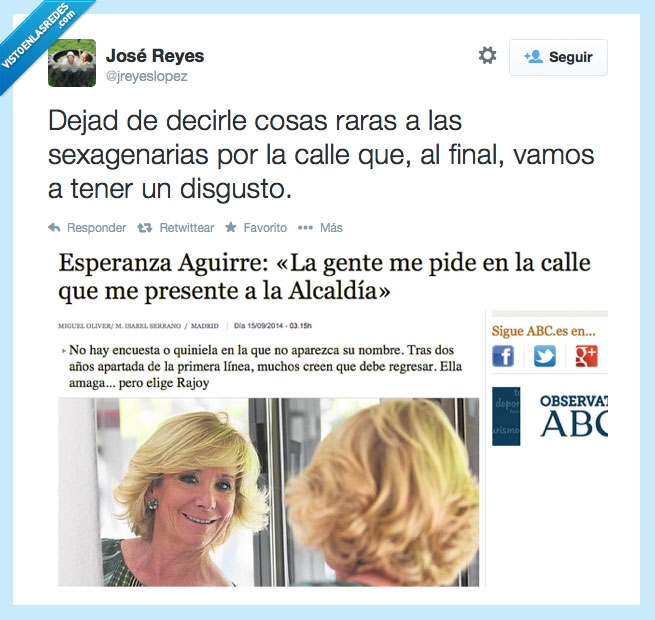 no gracias,esperanza aguirre,alcaldia