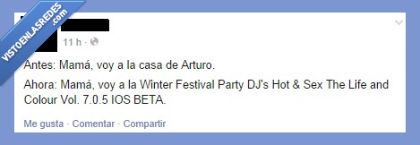 Face,fiesta,mama,antes,ahora