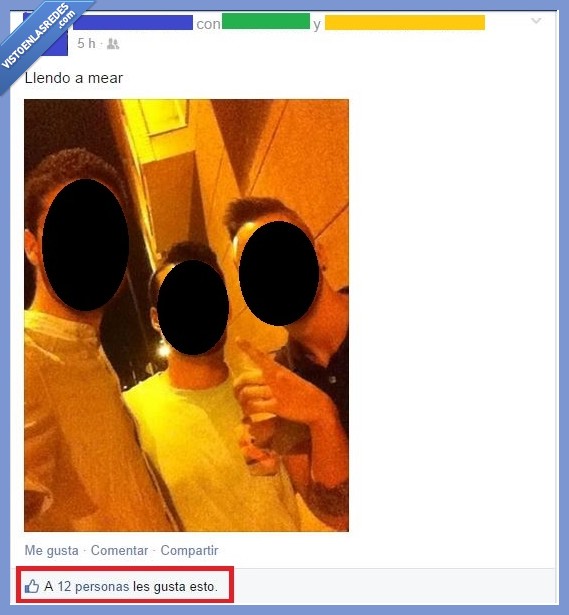 llendo a mear,compartir,facebook,mear,foto,cani,chico