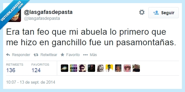 primero,feo,ganchillo,abuela,pasamontañas,hizo abuela