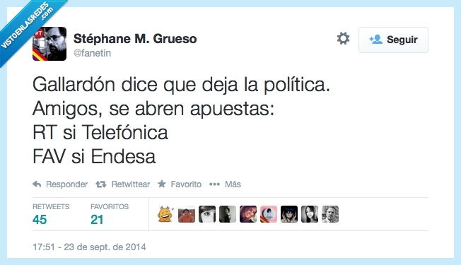 gallardon,dimite,dimision,politica,telefonica,endesa
