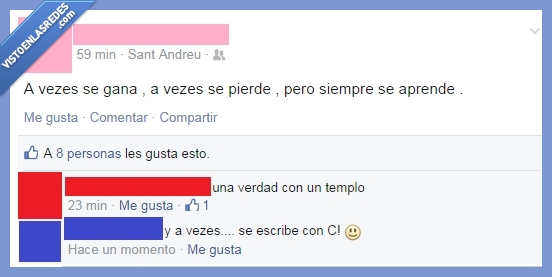 a veces,ortografia,escribe,a vezes