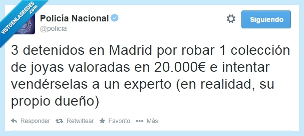 vender,pillados,dueño,detenidos,joyas,ladrones,policía