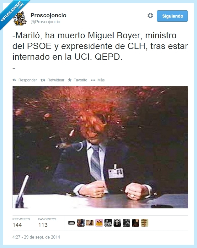 Mariló,siglas,Miguel Boyer,PSOE,QEPD,CLH,UCI,muerto