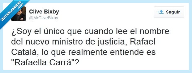 humor twitter,rafaella carra,ministro de justicia,rafael catala