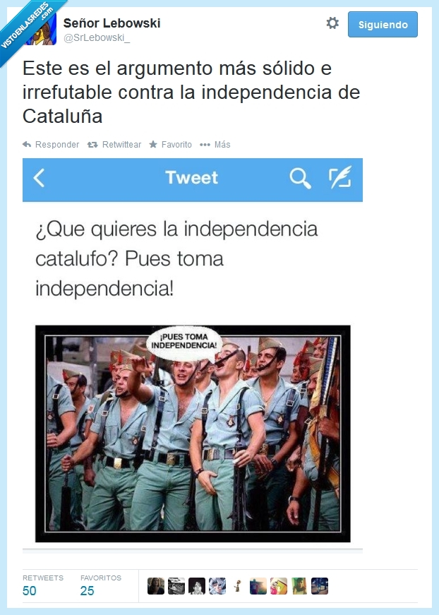 Independencia,España,fascistas,Cataluña,cuenta,listos,intolerantes,Twitter