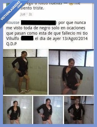 luto,negro,triste,tío,muerto,morir,album,se la ve tristona