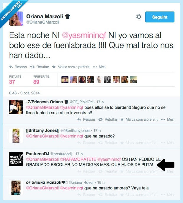 myhyv,graduado escolar,oriana,bolo,discoteca,choni