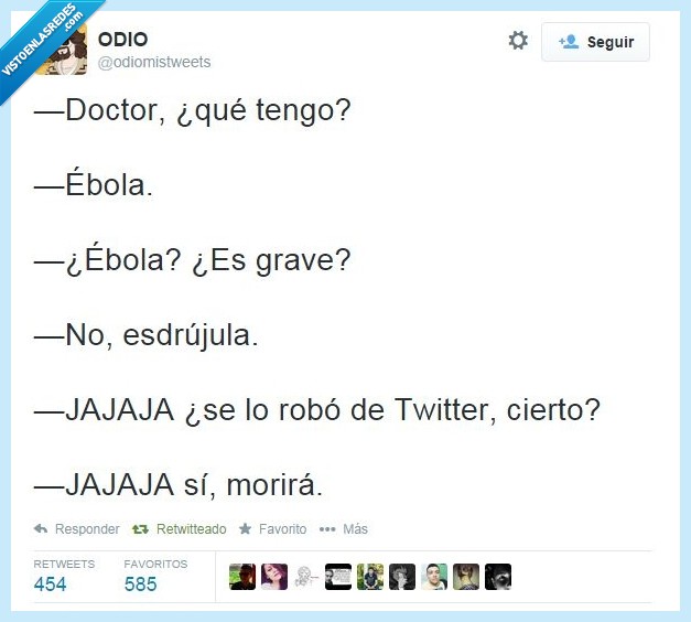 ébola,twitter,tweet,grave,esdrujula,chistaco,doctor