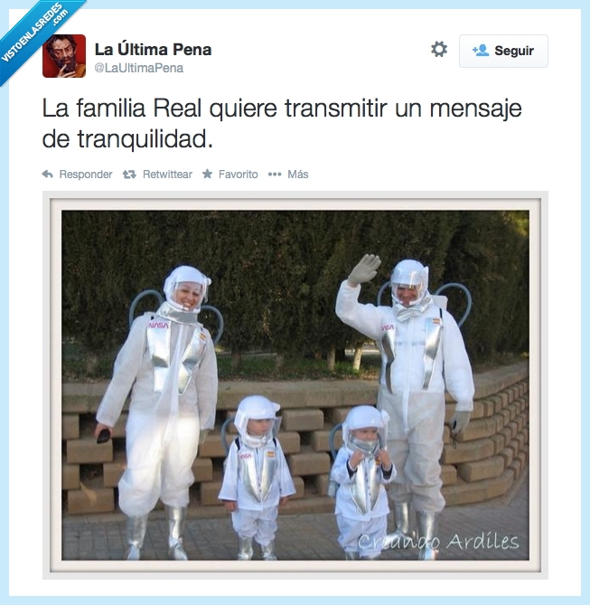 montaje,familia real,tranquilidad,trajes,ebola
