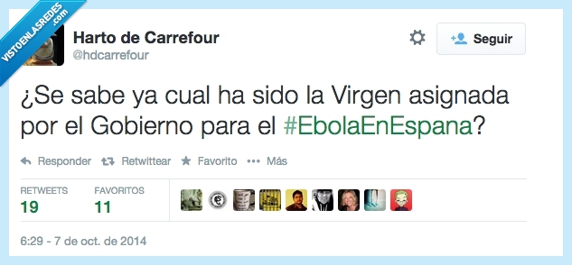 virgen,asignada,gobierno,ebola,religion