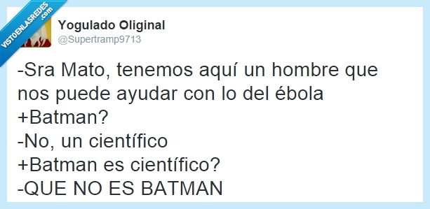 Mato,ebola,batman,los simpson,contagio,cientifico,ayudar