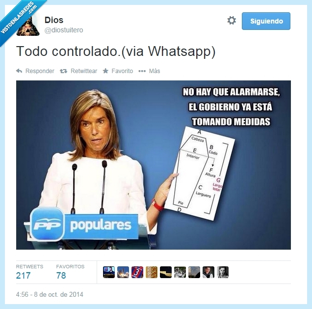 medidas,alarma,ébola,Ana Mato,problema,solución,controlado