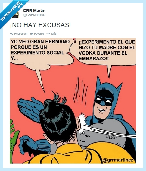 telebasura,gran hermano,no hay excusas,experimento social