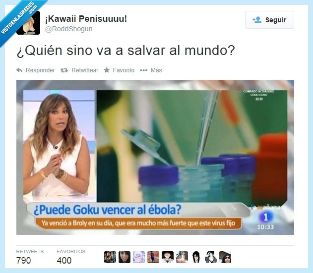 marilo montero,mañanas,ebola,goku,vencer