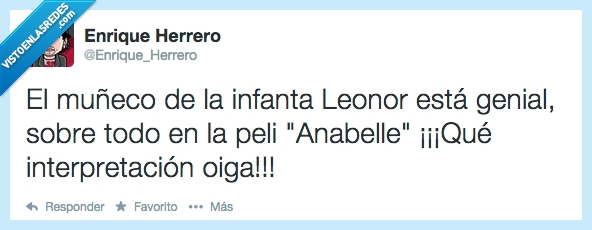 anabelle,muñeco de cera,leonor
